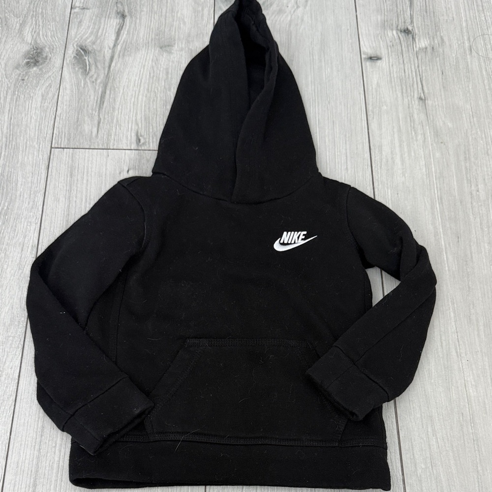 Nike Kids Black Pullover Hoodie